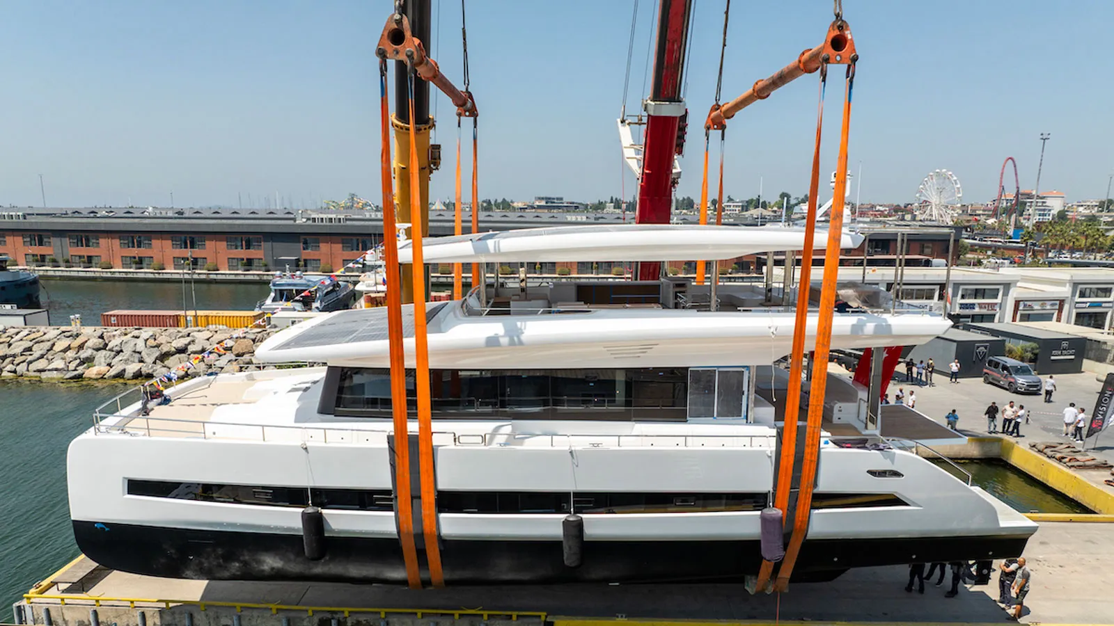 VisionF Yachts launches second 24m all-electric catamaran