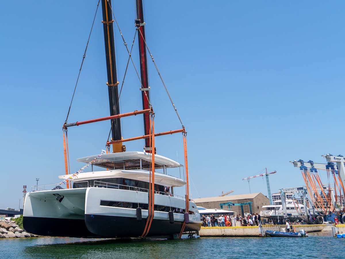 VisionF Yachts Delivers Second Solar-Electric E-Cat 80 Catamaran