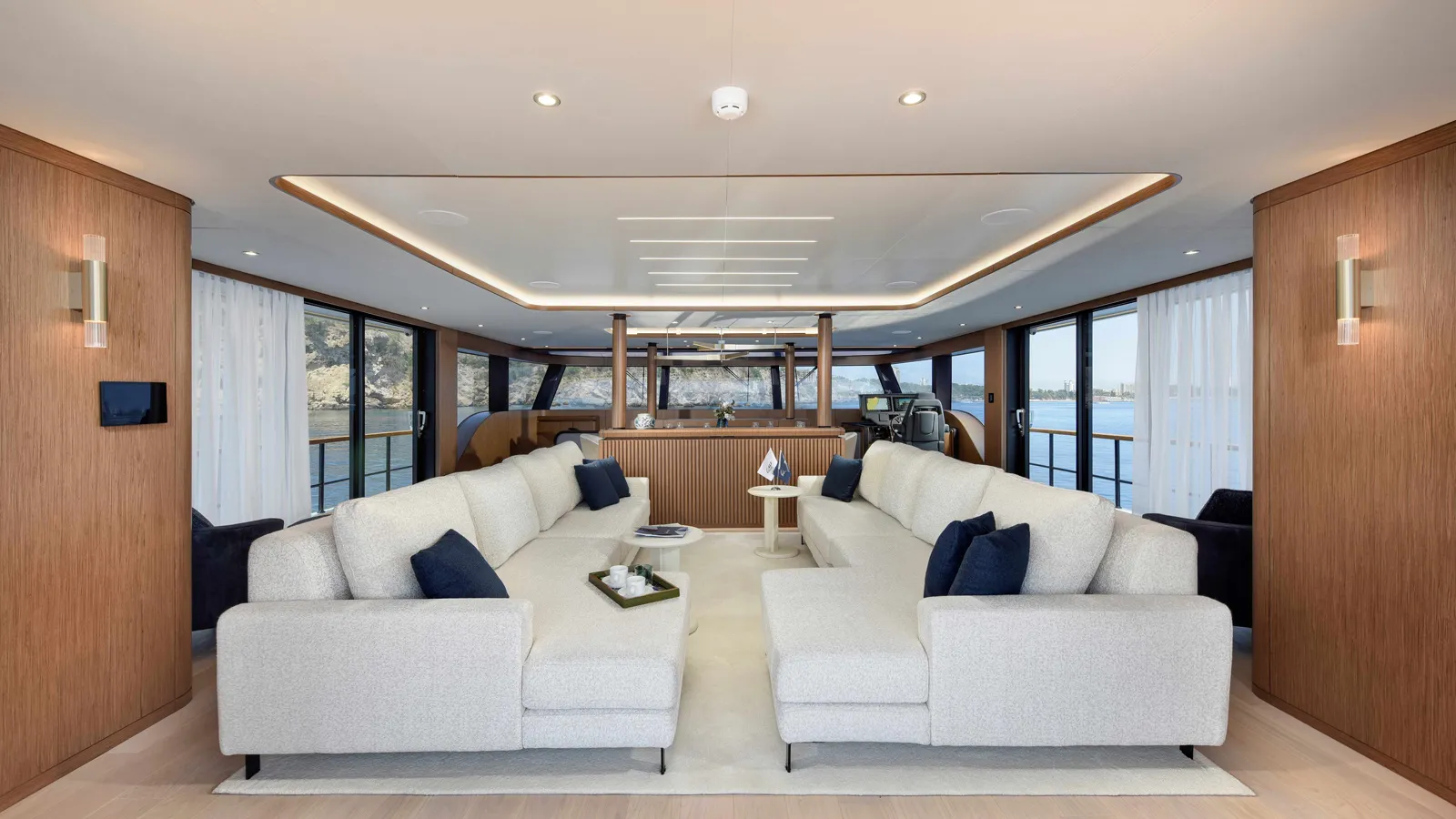 First look inside Lazzara Yachts' 