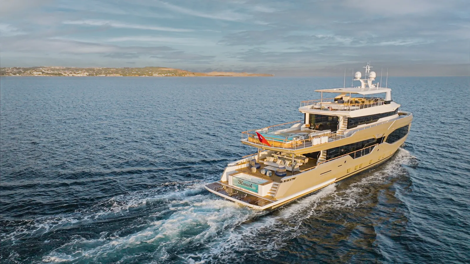Flagship Numarine explorer yacht Miouch delivered