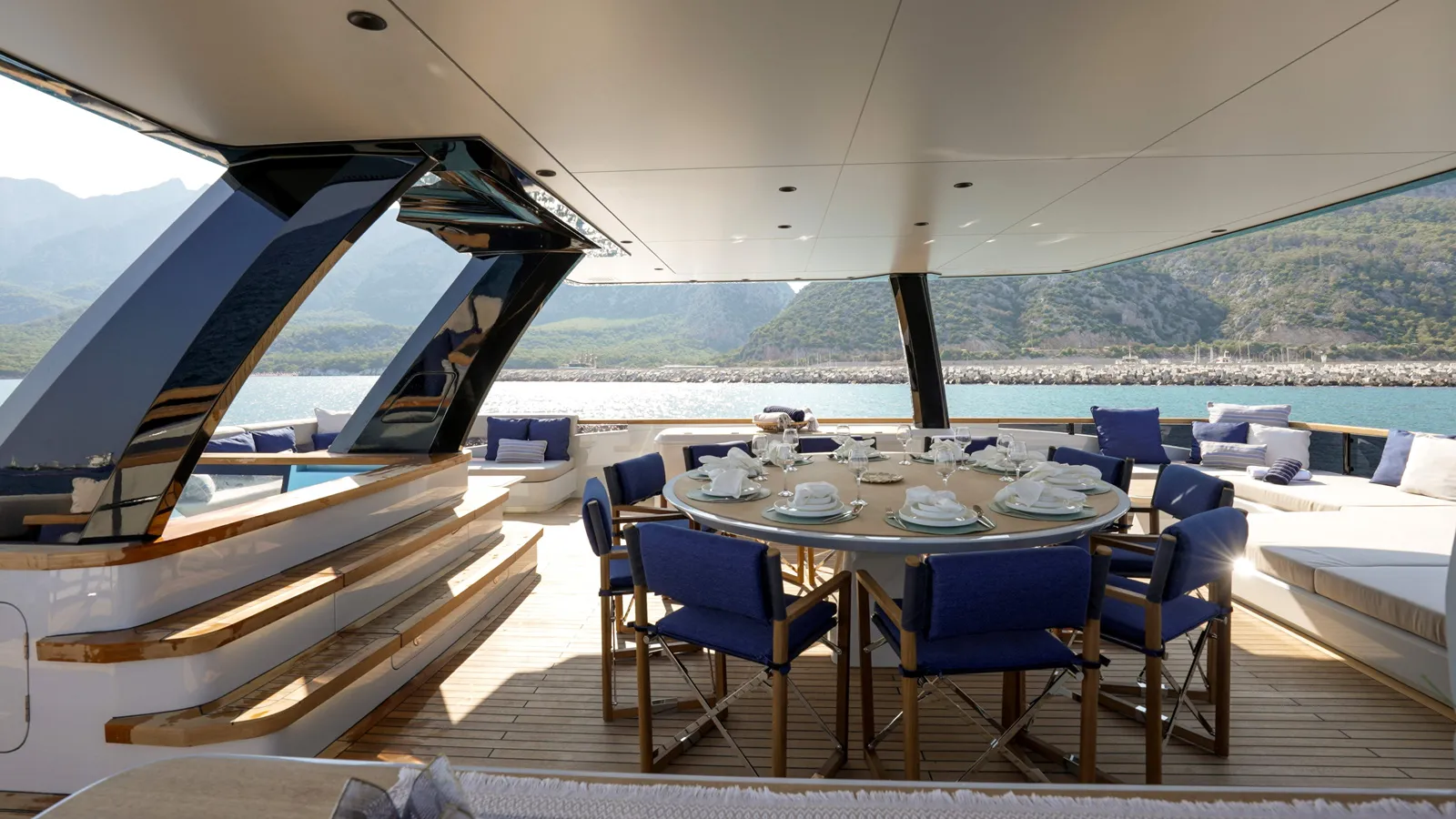 First look inside Lazzara Yachts' 