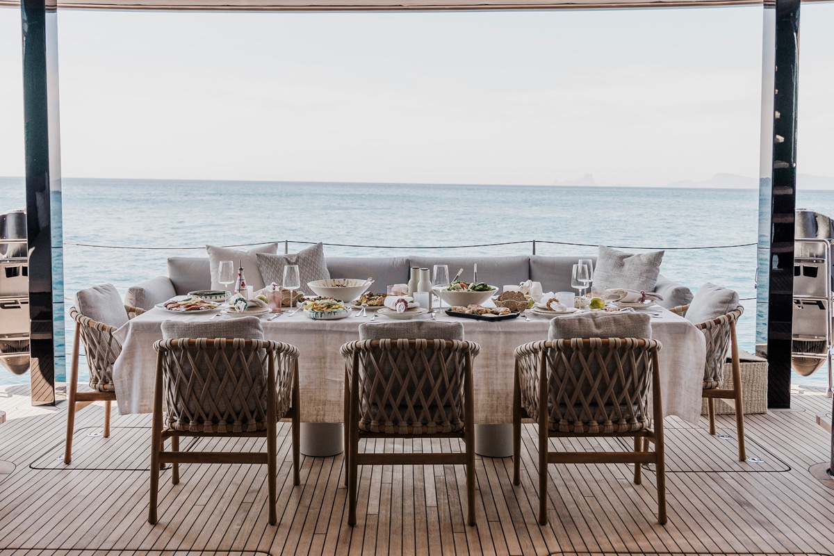 Paris Hilton's Sustainable Yacht Charter Aboard Sunreef 80 Eco Nalani