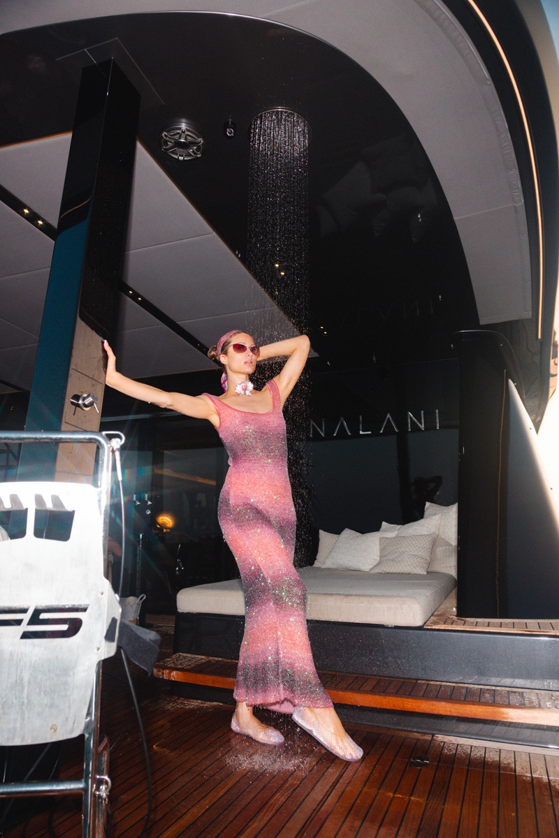 Paris Hilton's Sustainable Yacht Charter Aboard Sunreef 80 Eco Nalani