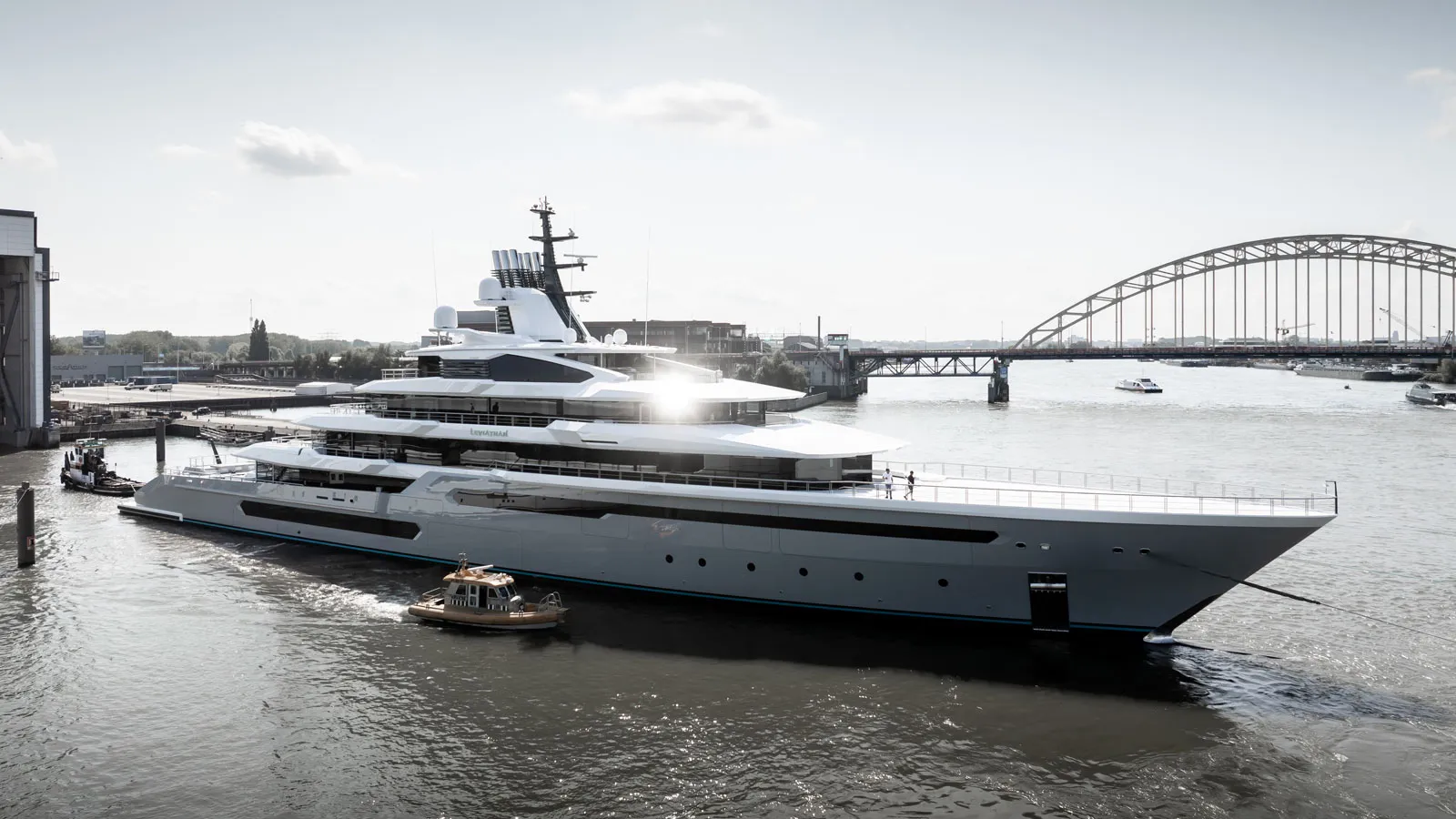 Oceanco launches 111m superyacht Leviathan focused on crew wellbeing and scientific work