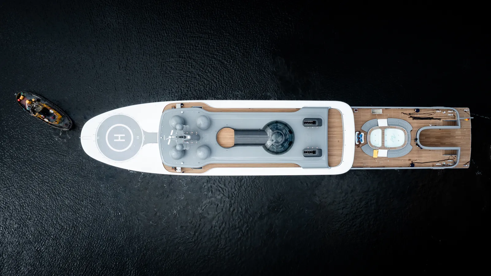Lürssen launches 114m fuel-cell superyacht Cosmos
