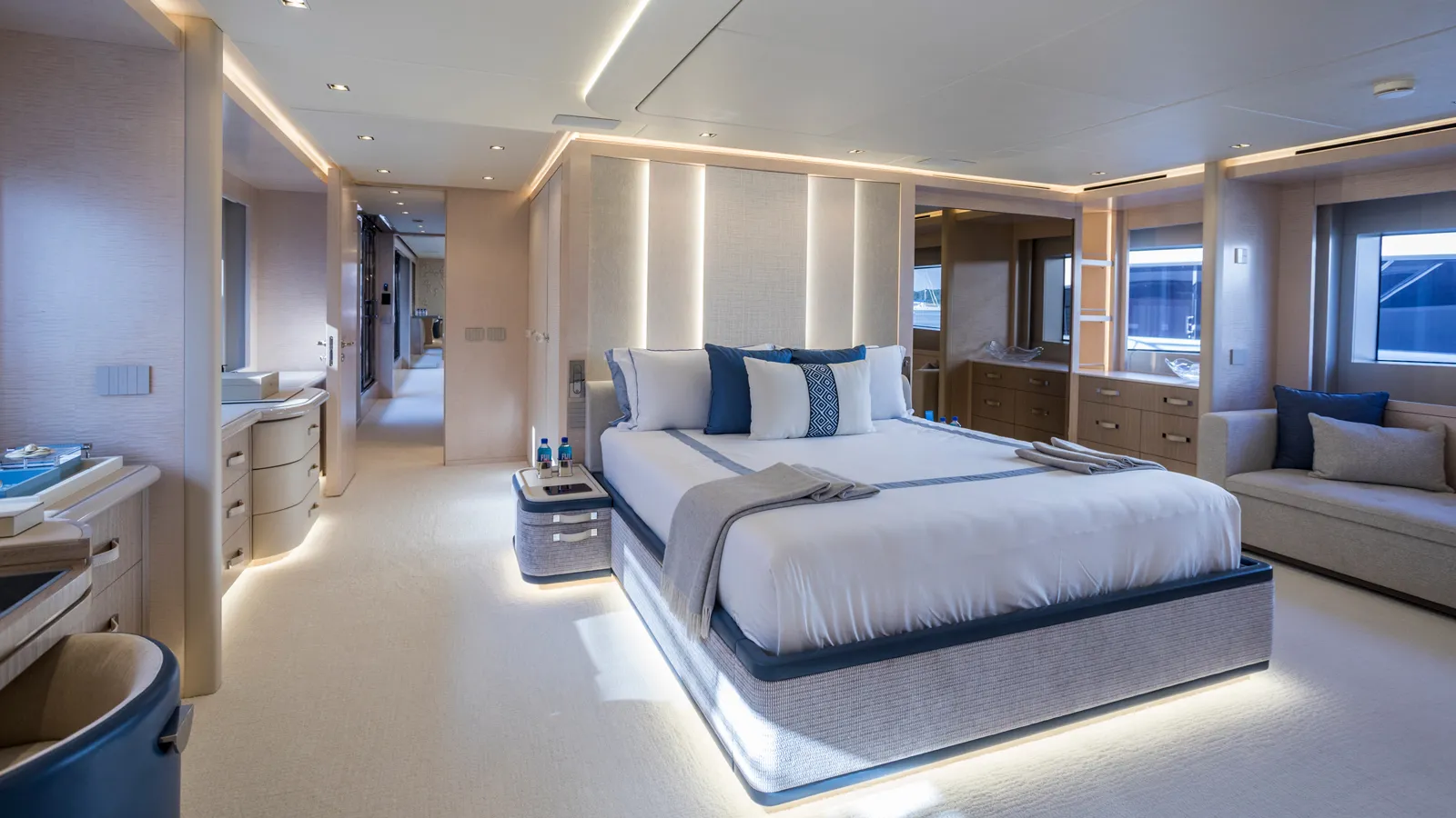 Further 0k price drop on upgraded 33m Mangusta motor yacht