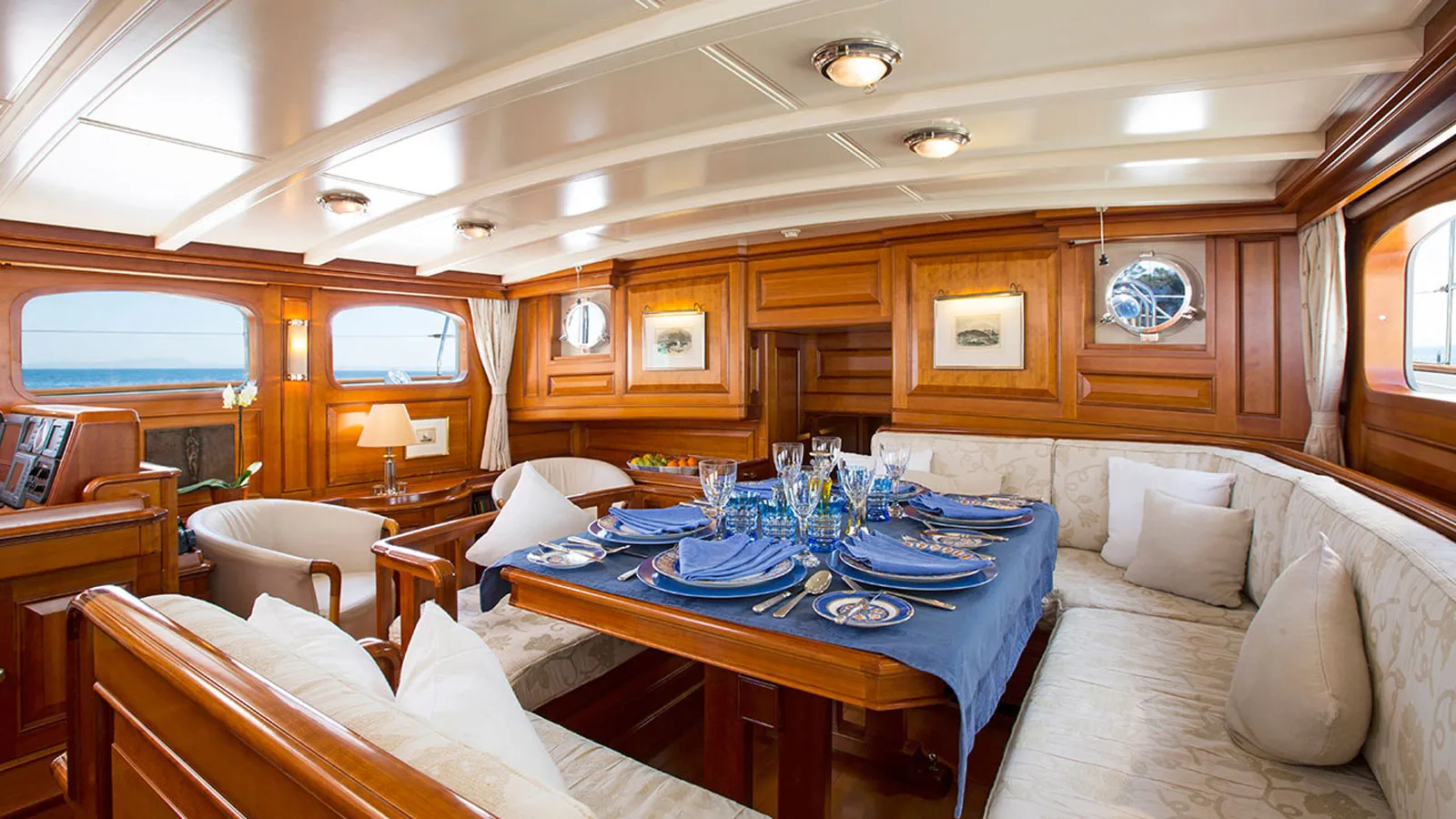 30m hybrid Royal Huisman sailing yacht listed for sale