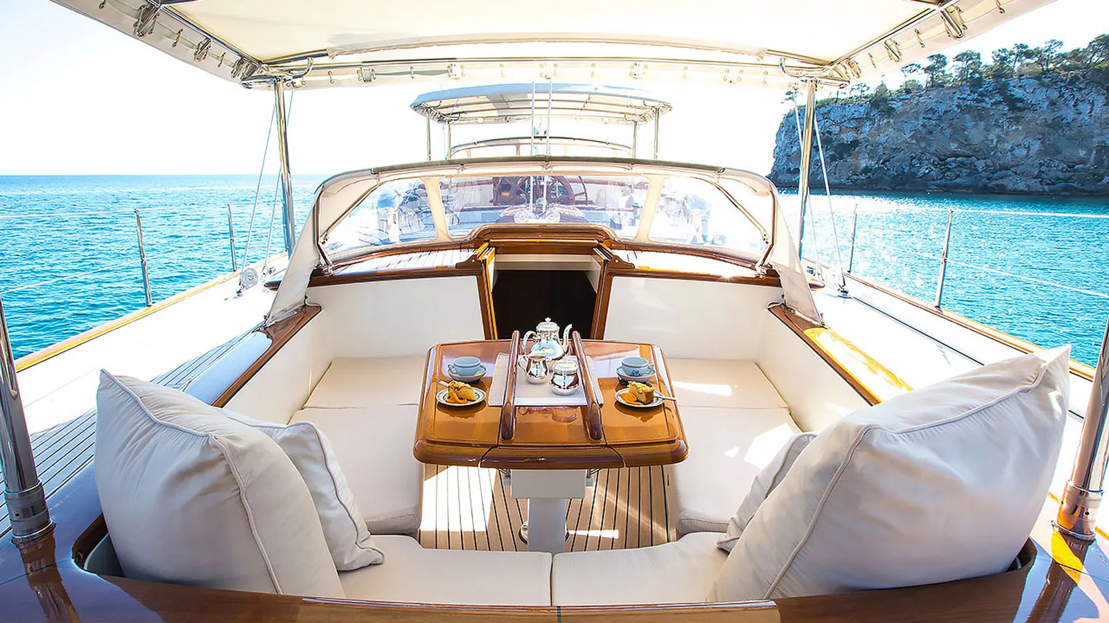 30m hybrid Royal Huisman sailing yacht listed for sale