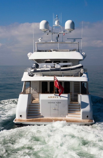 39m Burger Yacht Areti I Finds New Owner
