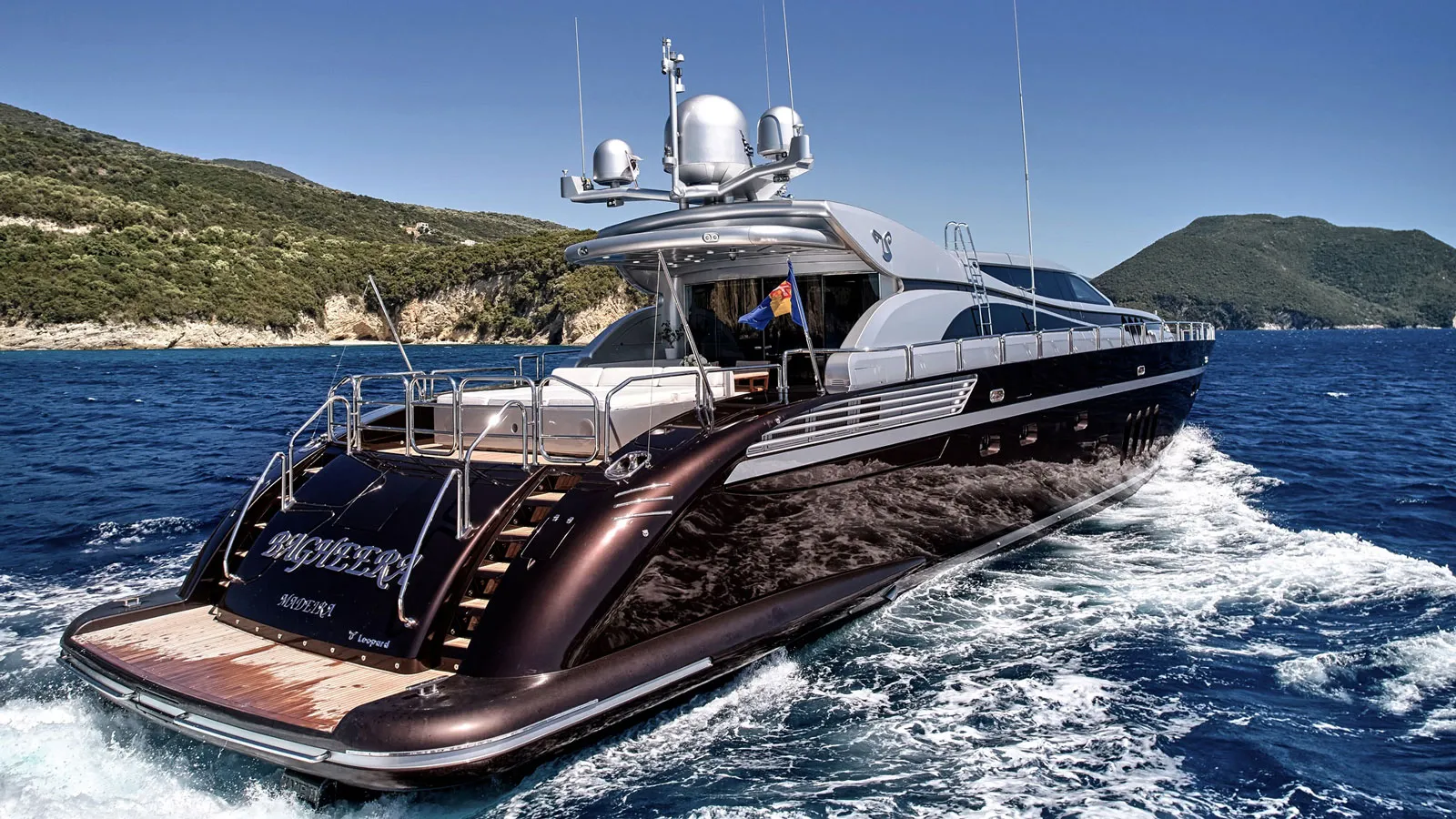 41-knot 34m Leopard motor yacht Bagheera sold