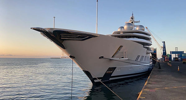 Seized 106m superyacht Amadea sold at auction after US court ruling