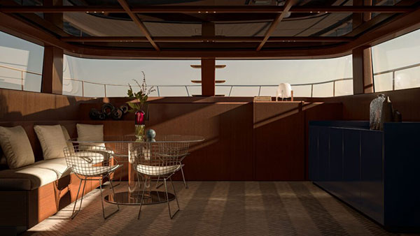 Sanlorenzo introduces SHE, a 1960s inspired yacht with IPS hybrid system