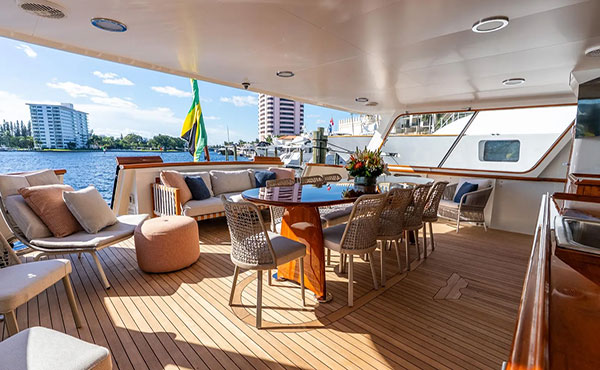 Classic Feadship motor yacht rejoins market following 