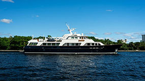 Classic Feadship motor yacht rejoins market following "meticulous" 12-month refit