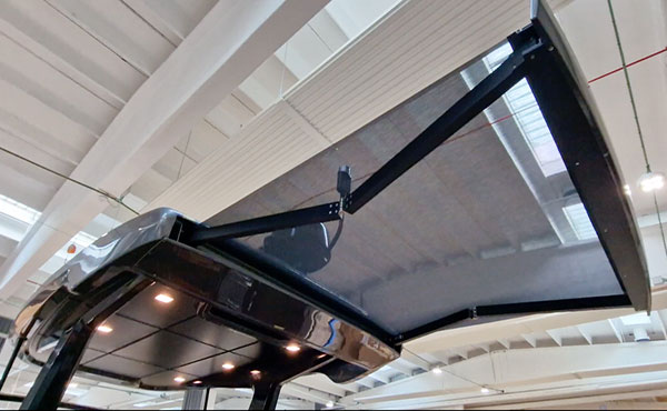 Opac Rolling Sun Awning debuts on luxury yachts Opac Rolling Sun Awning debuts on luxury yachts