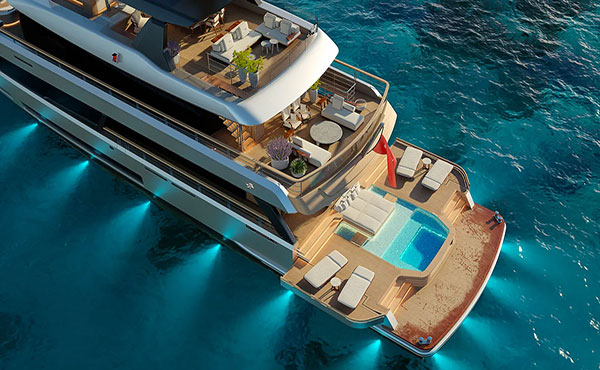 Sirena Yachts' 42m flagship hits milestone ahead of 2026 launch