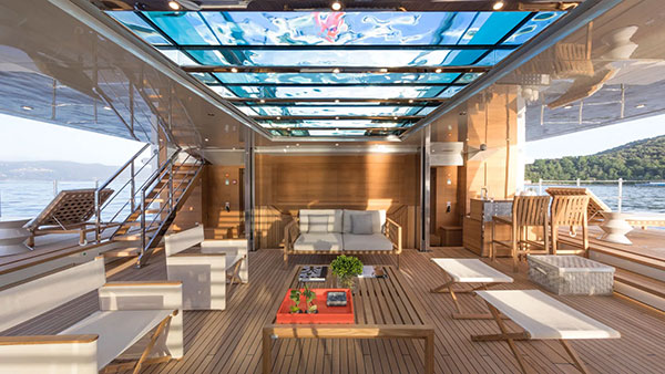 CA change on award-winning first Sanlorenzo 52 Steel motor yacht Seven Sins