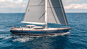 29m Dubois-designed sailing yacht Thila listed for sale