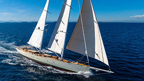 52m classically styled schooner Dona Francisca receives $2.8M price reduction