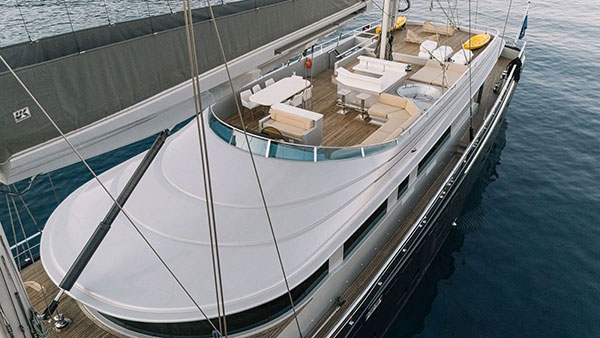 €500k price drop on 46m motorsailer Atlantis Pearl