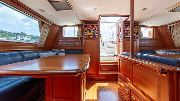 40m Royal Huisman sailing yacht Anakena joins the market