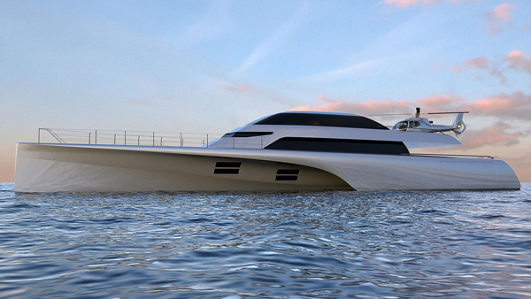 Design Unlimited reveals MC155 trimaran concept