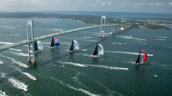 Aboard Hanuman at the J Class World Championship