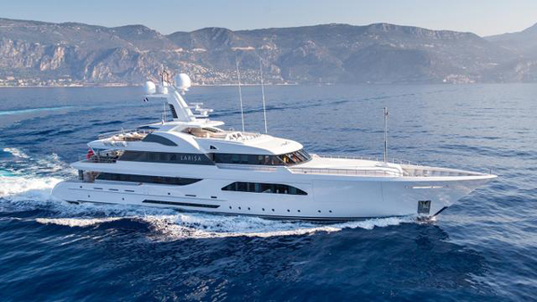 Feadship motor yacht Larisa offered for sale