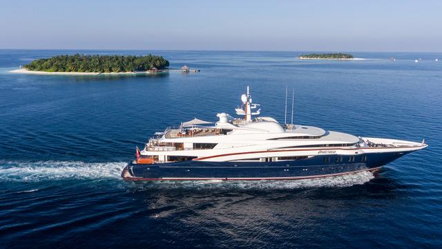 Oceanco motor yacht Anastasia now for sale with Burgess and Fraser