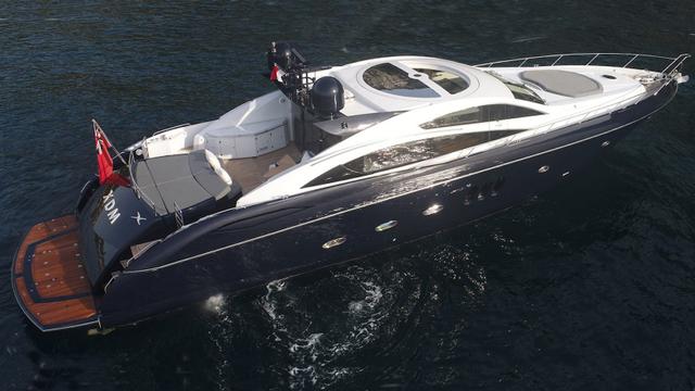 Sunseeker motor yacht XDM listed for sale