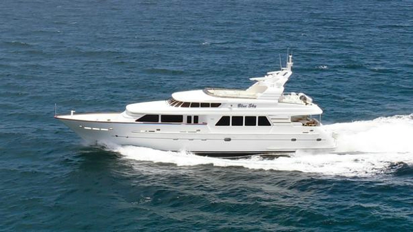 Cheoy Lee motor yacht Blue Sky for sale