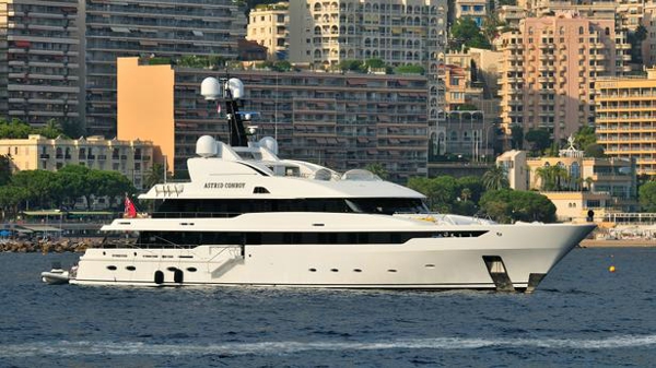 Amels motor yacht Astrid Conroy listed for sale