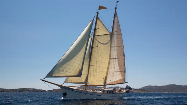 Price drop on classic sailing yacht Silver Spray