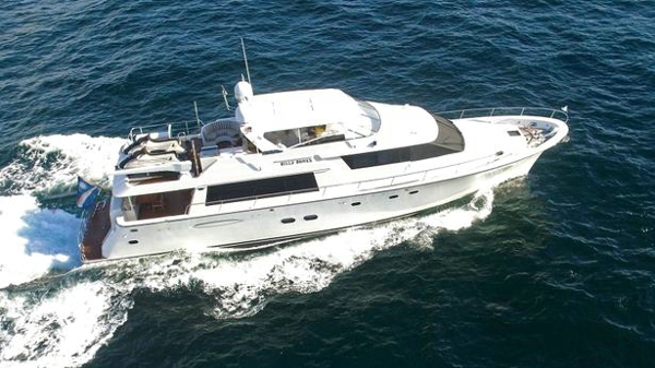 Pacific Mariner motor yacht Billy Bones for sale