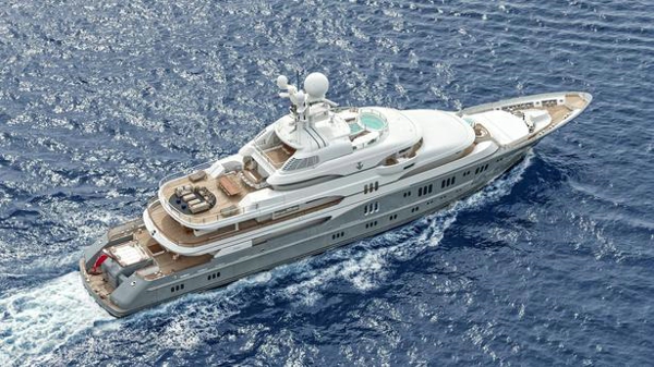 Lurssen motor yacht TV now for sale with Edmiston