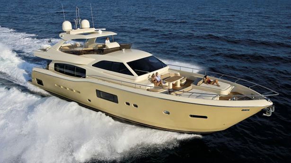 Ferretti Altura 840 motor yacht sold and named Seven Diamonds