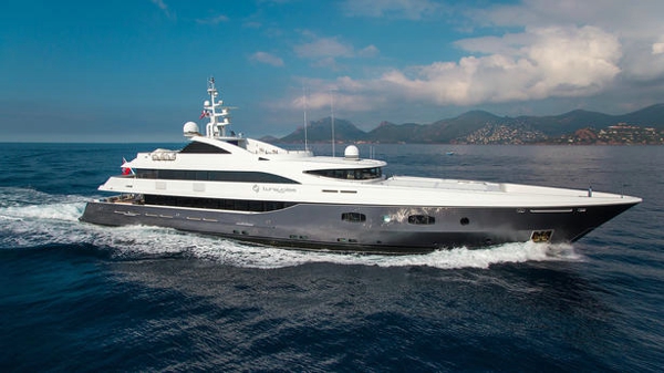 Superyacht Turquoise now for sale with Fraser