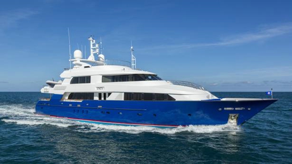 Palmer Johnson motor yacht Unity for sale