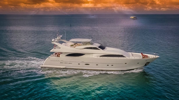 Ferretti Custom Line motor yacht Paradise now for sale with Bradford