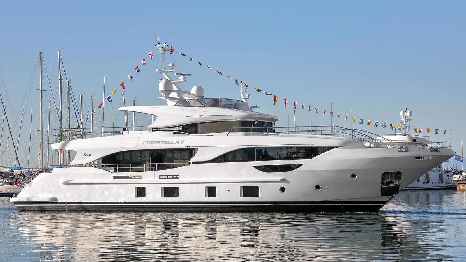 Benetti Delfino 95 yacht Christella II delivered