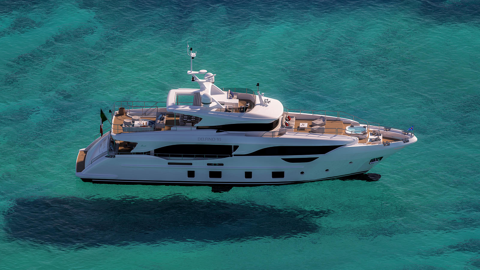 Benetti Delfino 95 yacht Christella II delivered