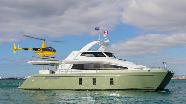 Explorer catamaran motor yacht Samara for sale