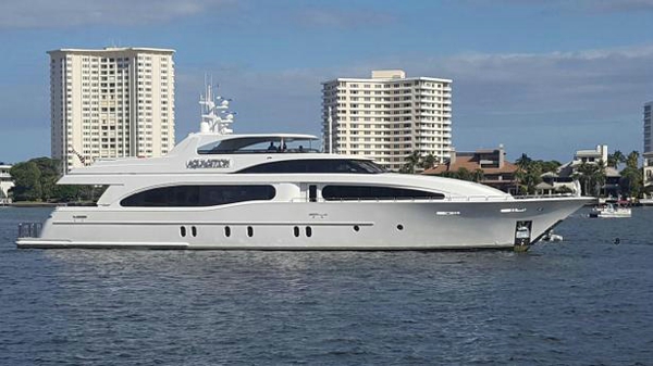 Broward motor yacht Aquasition sold