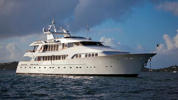 Palmer Johnson motor yacht Grand Illusion for sale