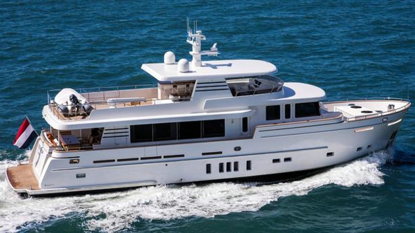 Van Der Valk explorer yacht Dutch Falcon sold