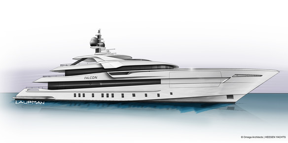 Heesen's Superyacht Project Falcon Soars