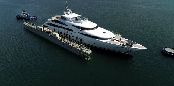 New AES Superyacht Victoria Launched in Turkey