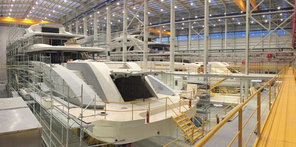 Turkey’s Largest Yacht Under Construction at Bilgin