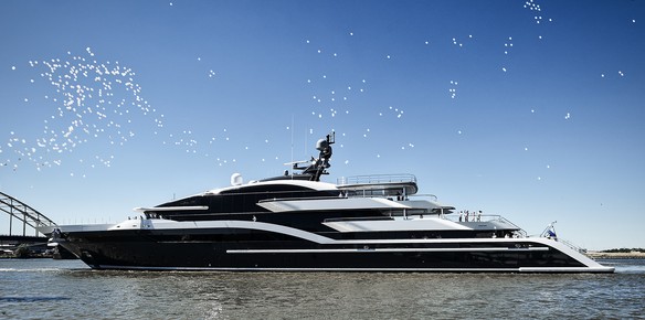 Oceanco's Project Shark Delivered