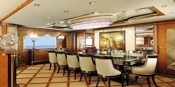 Interior Insight: Classic Splendour on M/Y Mine Games